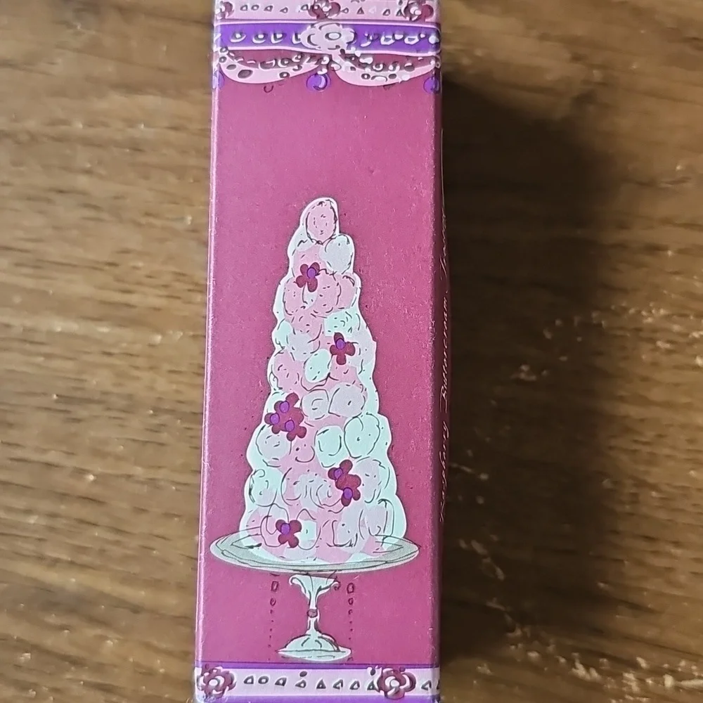 NIB Jaqua Beauty Raspberry Buttercream Frosting Lip Whip Lip Gloss With Shimmer